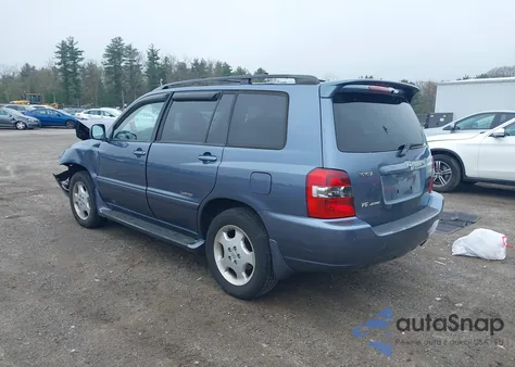 2007 Toyota Highlander Limited V6 z USA, uszkodzony, nr VIN JTEEP21A370224051